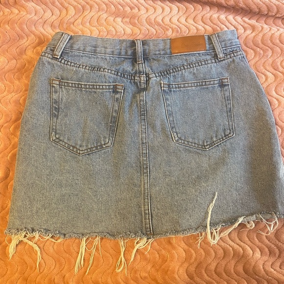 Cry Baby High Waisted Denim Mini Skirt - Picture 5 of 8